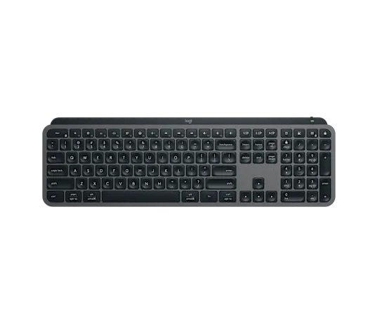 mx-keys-s-top-view-graphite-us Logitech Mx Keys S - Image 1